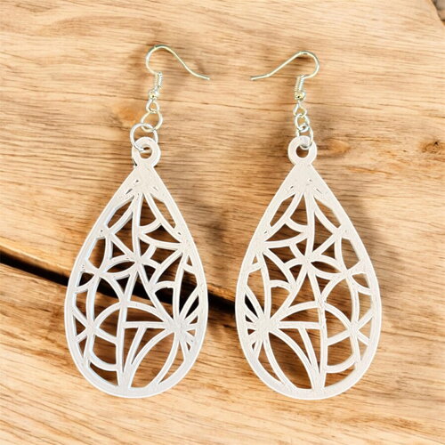 Boucles d'oreilles fichier stl pour imprimante 3d