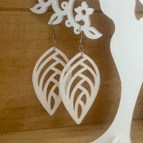 Boucles d'oreilles fichier stl pour imprimante 3d
