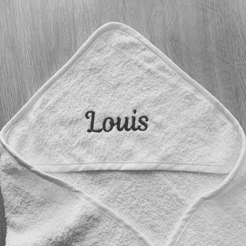 Sortie de bain bébé personnalisée