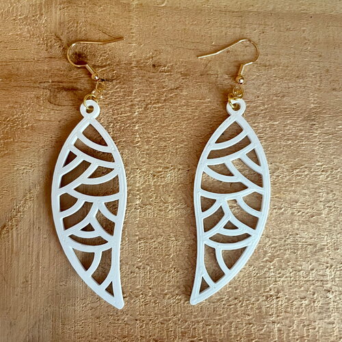 Boucles d'oreilles fichier stl pour imprimante 3d