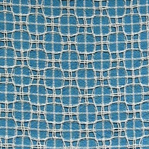 Plaid, double honeycomb, biologique
