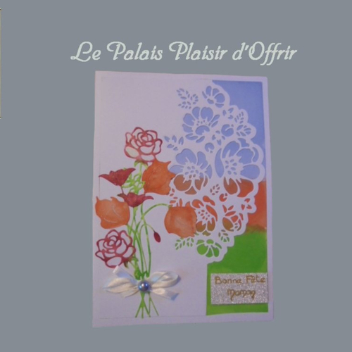24-fm-019 - gde carte fête des mères aquarellée bouquet de fleurs