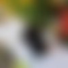 Animal - resine - chien - bouledogue noir