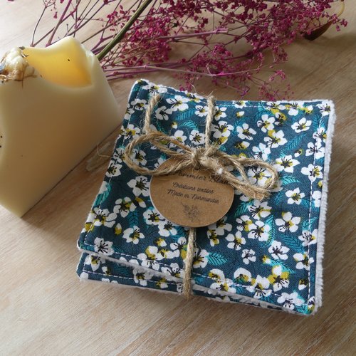 Lingettes lavables bambou