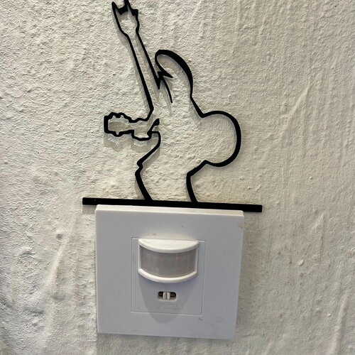 Déco murale la ligne rock and roll - déco original wall decor