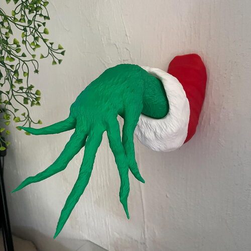 Le grinch  - déco original wall decor - déco noël