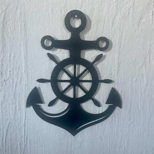 Art mural ancre marine  - déco original wall decor