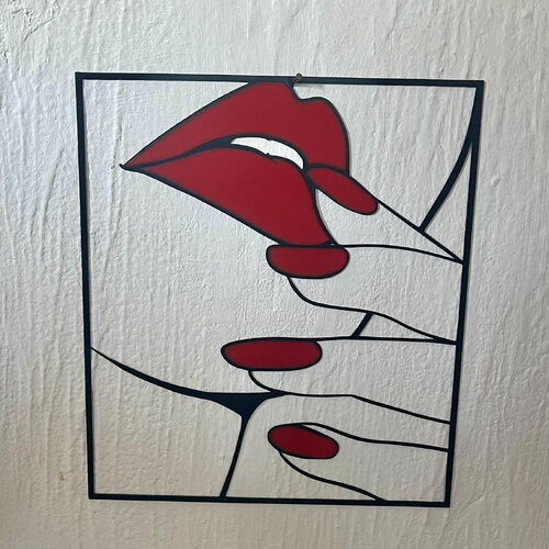 Art mural femme - déco original wall decor