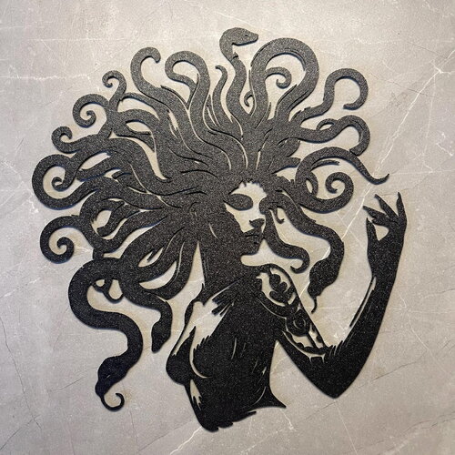 Art mural medusa  - déco original wall decor
