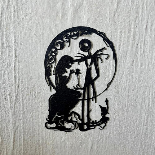 Art mural jack skellington  - déco original wall decor