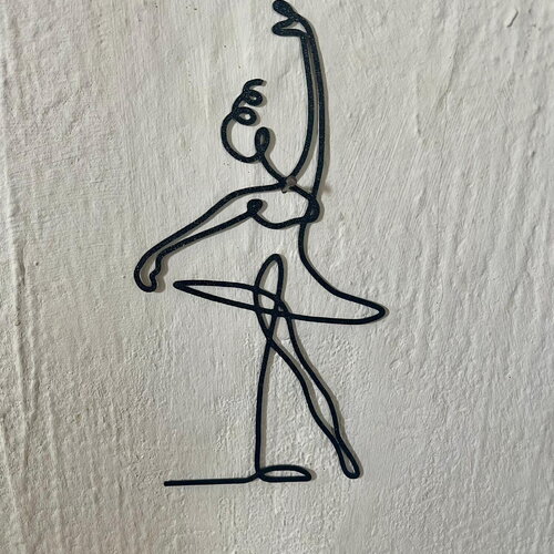 Art mural danseuse  - déco original