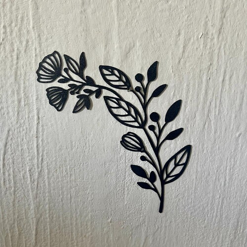 Art mural fleur - déco original