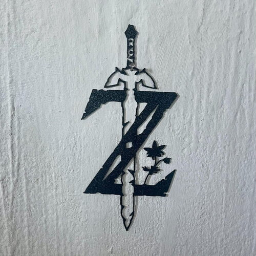 Art mural zelda - déco original