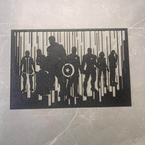 Art mural avengers- déco original wall decor
