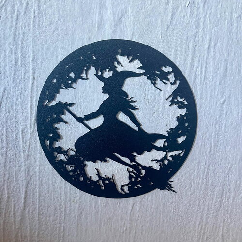 Art mural sorciere - déco original