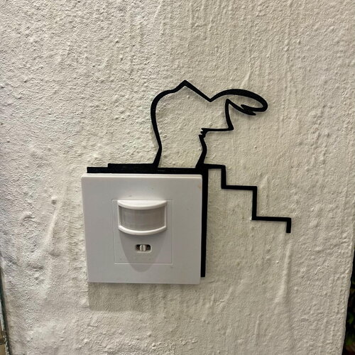 Déco murale la ligne escalier - déco original