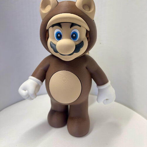 Figurine mario tanooki