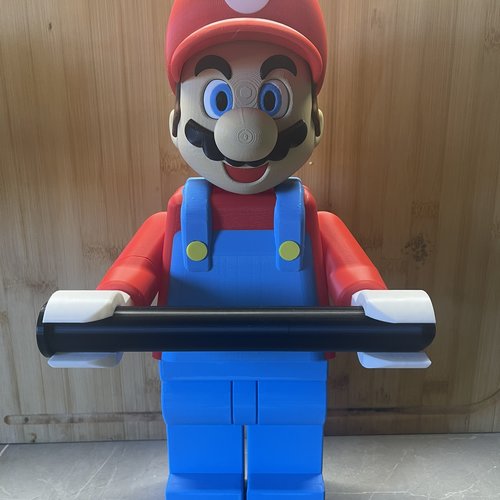 Porte papier toilette lego mario