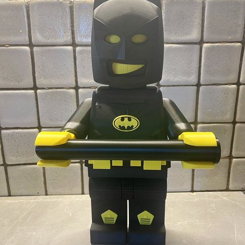 Porte papier toilette lego batman