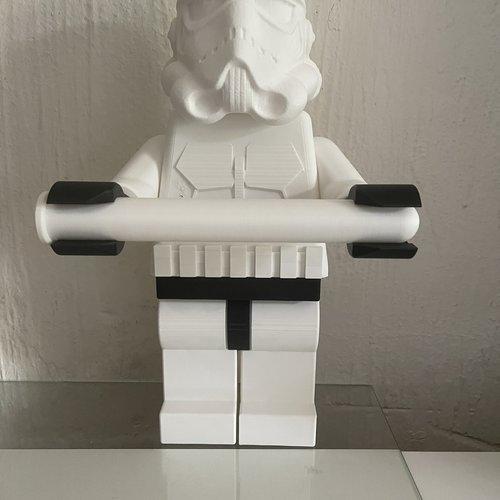 Porte papier toilette lego starwars stormtrooper
