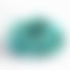 Bracelet en pierre naturelle turquoise, perles baroques, longueur : 19 cm, neuf