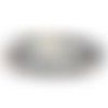 Bracelet en pierre naturelle agate mousse aquatique, perles de 8 mm de diamètre, longueur : 21 cm, neuf