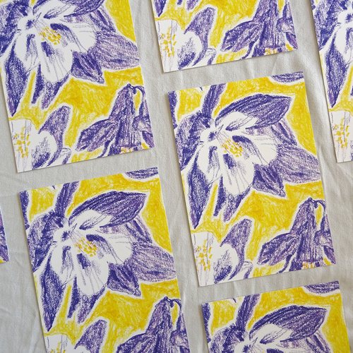 Print ancolie