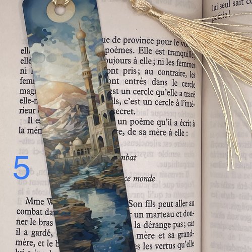 Marque pages en aluminium