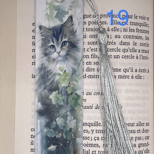 Marque pages en aluminium