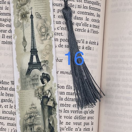 Marque pages en aluminium