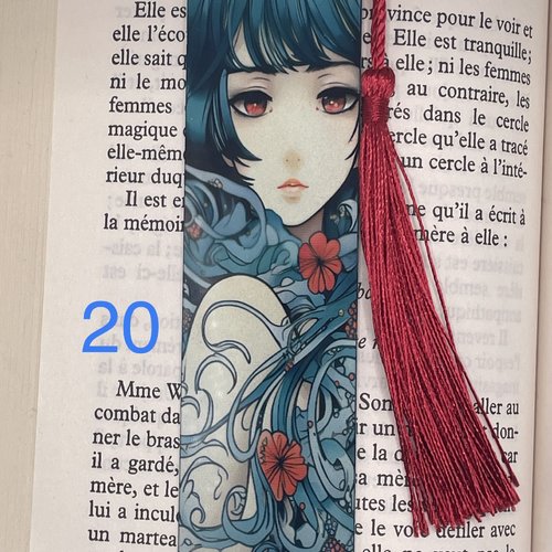 Marque pages en aluminium