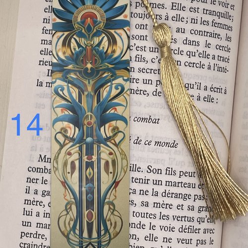 Marque pages en aluminium