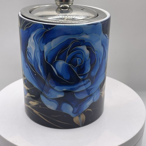 Mug rose bleue