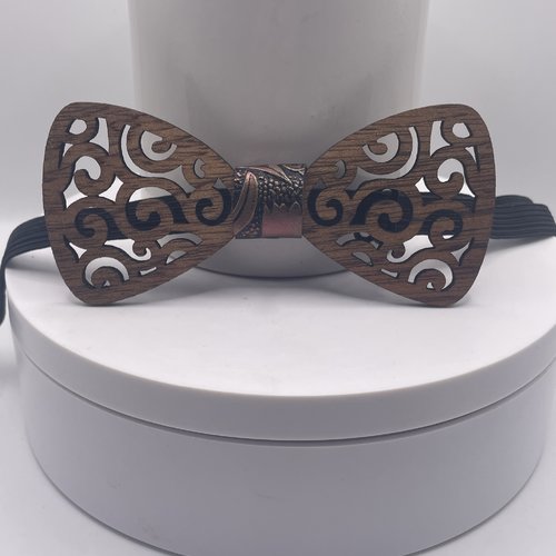 Noeud de papillon en bois