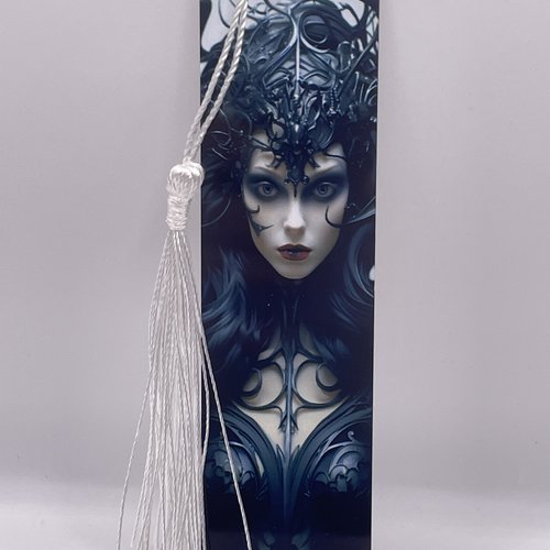 Marque pages en aluminium reine noire