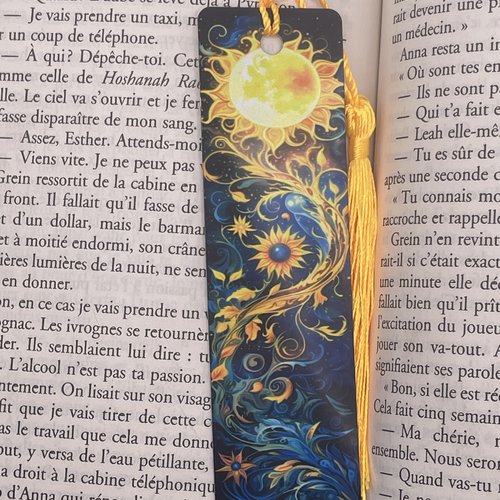 Marque pages en aluminium mystique