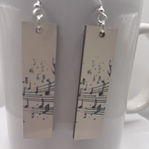 Boucles d’oreilles en bois