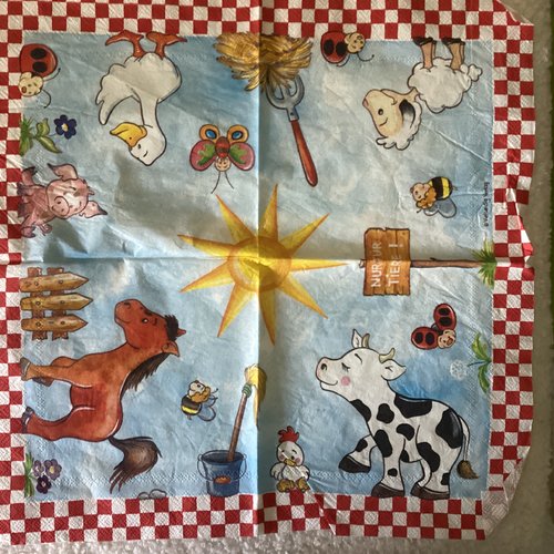 Serviette en papier ferme