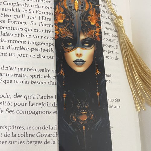 Marque pages en aluminium femme