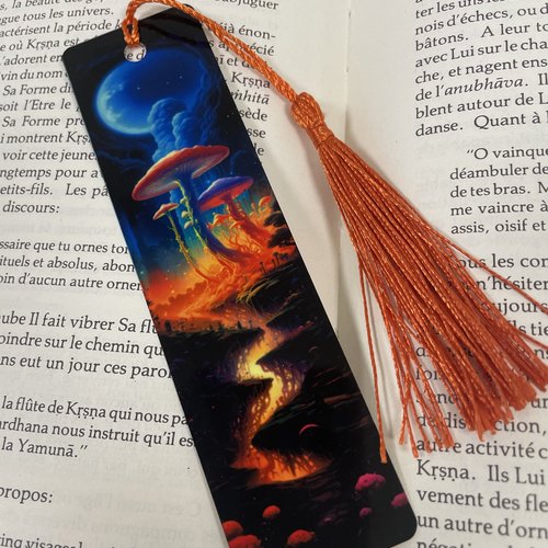 Marque pages en aluminium champignon