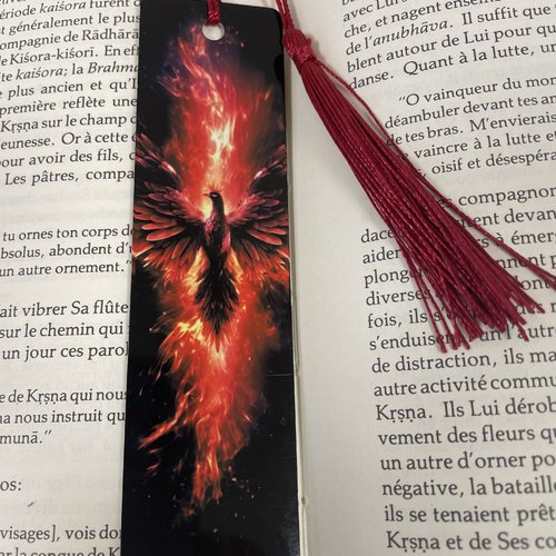 Marque pages en aluminium phœnix