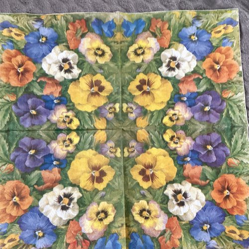 Serviette en papier pensées