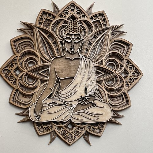 Buddha en bois