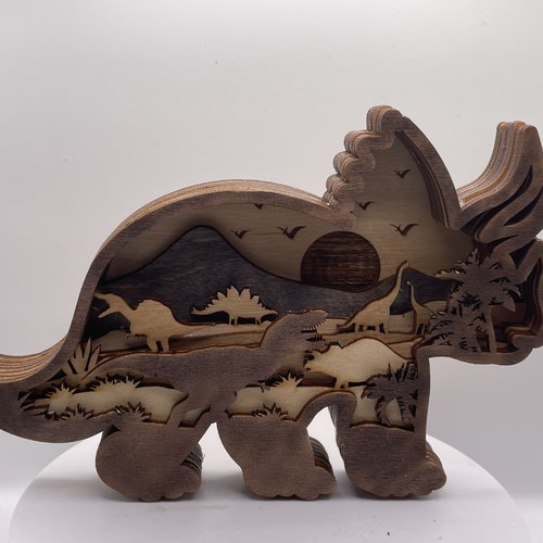 Dinosaure en bois