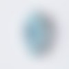 Strass à coudre bleu clair 18 x 9 mm (b004) 