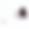 Oeil noir pour poupée peluche doudou yeux tricot crochet amigurumi (h000)