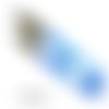 Ciseaux couture point de croix 11 cm x 2,5 cm bleu fils cutter tricot crochet ciseaux de poche (e005)