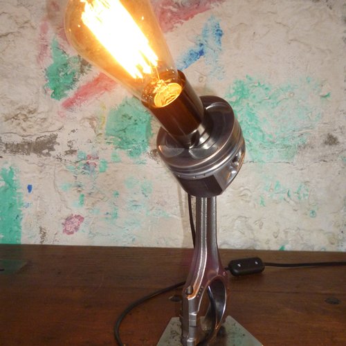 Lampe - v 6 - piston - bielle