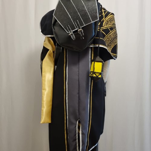 Sac de gustave – réplique artisanale inspirée de clair obscur: expédition 33 | accessoire cosplay en similicuir