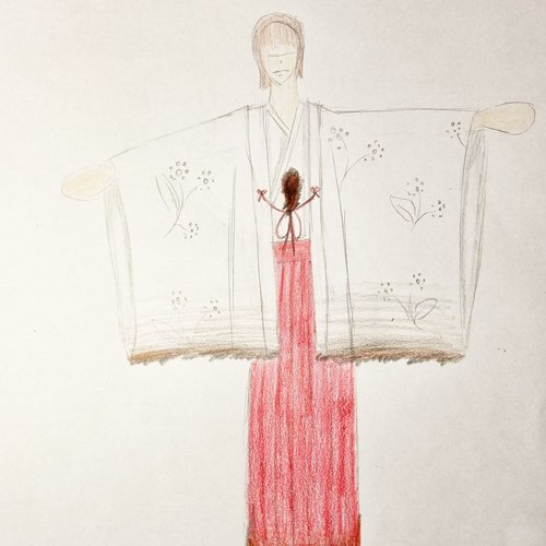 Costume horrifique sur-mesure – tenue artisanale inspirée style sakuko | fait main en france